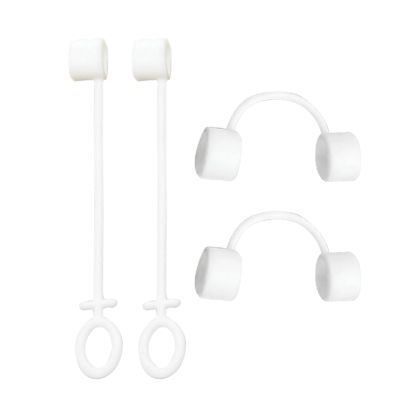 Silicone Charging Cable Connector Protector with Adjustable Strap