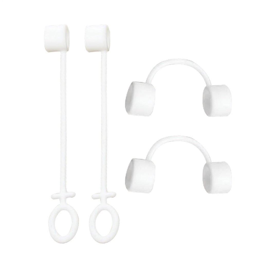 Silicone Charging Cable Connector Protector with Adjustable Strap