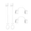 Silicone Charging Cable Connector Protector with Adjustable Strap view 1