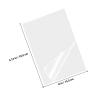 Self-Adhesive PVC Photo Protection Film, 50 Sheets, Transparent view 2