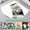 Self-Adhesive PVC Photo Protection Film, 50 Sheets, Transparent view 4