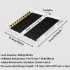 Portable Aluminum Wheelchair Ramp, Folding Threshold Ramp, 660 lb Capacity view 3
