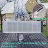 Portable Aluminum Wheelchair Ramp, Folding Threshold Ramp, 660 lb Capacity view 4
