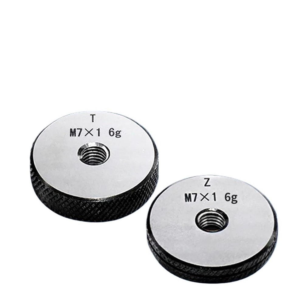 YDHSIKK Thread Ring Gauge Set, 6g M7–M60, 1 mm Pitch (M57×1)
