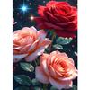 XWDYBDP DIY Rose Flowers Diamond Painting Kit view 1
