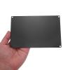 SOESFOUFU 10 Aluminum Engraving Blanks, Rectangular, 15 x 10 cm, Black, with Hole view 4