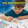 URYVAIW Watercolor Coloring Book 'Wonderful Underwater' view 2