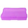 Photo Storage Box, 10.2 x 15.2 cm, High Capacity, PP Case with Handle and Buckle, Acid-Free, PVC-Free, for Photos, Crafts, Office Supplies, Stickers (Purple) view 3