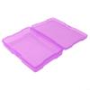 Photo Storage Box, 10.2 x 15.2 cm, High Capacity, PP Case with Handle and Buckle, Acid-Free, PVC-Free, for Photos, Crafts, Office Supplies, Stickers (Purple) view 4