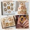Josojoou 12 Mini Vintage Gold Frames view 4