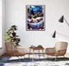 XWDYBDP DIY Sleeping Cat Diamond Painting Kit view 3