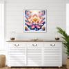 XWDYBDP DIY Golden Lotus Diamond Painting Kit view 2
