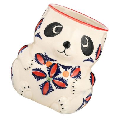 Toyvian Panda Cocktail Cup, Hawaiian Style, 480 ml Ceramic