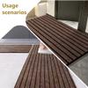 FENYIGE Doormat 75 x 105 cm, Brown view 2