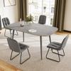 JIEXI Dining Table for 4–6 People, Modern MDF Wood Kitchen Table view 1
