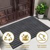 FENYIGE Outdoor Doormat 125 x 172 cm, Gray view 3