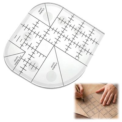 Curved Corner Cutter Ruler