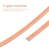 TOMETURE Copper Flat Bar for Crafts with Exceptional Strength and Easy Cutting, Flat Copper Bar for DIY and Metalworking view 3