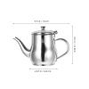 Beavorty Stainless Steel Oil Filter Pot with Strainer, 13 oz view 2