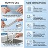 2-Pack Flexible Cleaning Brushes 100cm view 4