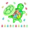 60 Mini Resin Turtles + 1 Large Turtle, Glow-in-the-Dark Turtle Figures for Fairy Gardens and Planters view 1