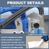 GmhXylophyte Grout Removal Tool & Tile Cutter, 1200 W, 9,000 RPM, Adjustable Depth, Model A view 3
