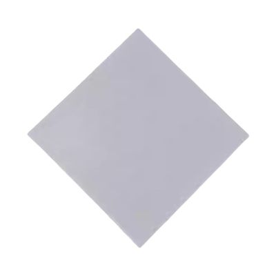 ByNGSDCC Alumina Ceramic Square Plate, 0.5/0.6 mm Thick, White