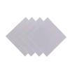 ByNGSDCC Alumina Ceramic Square Plate, 0.5/0.6 mm Thick, White view 2
