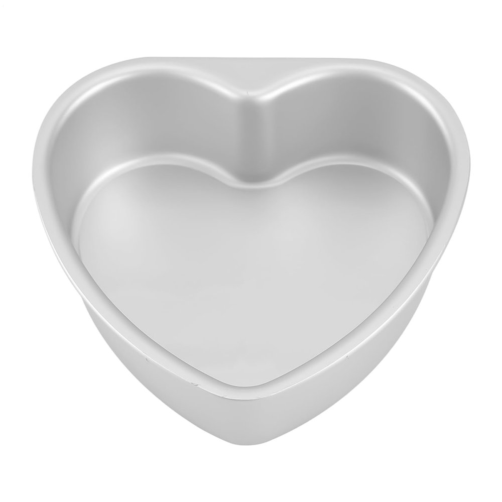 Heart Cake Pan - Non-Stick Aluminum, 5.91x6.3x1.97in