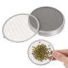 10-Piece Stainless Steel Sprouting Jar Lid Kit view 1