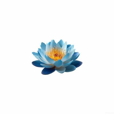 Blue Lotus Toilet Sticker