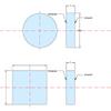 High-Precision K9 Aluminum-Coated Reflector Lens, Square/Round, 50.8 × 10 mm view 2
