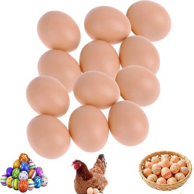 12 Realistic Artificial Eggs