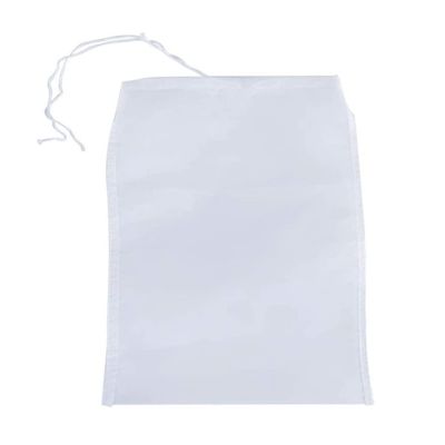 Otbushit Nut Milk Bag, Fine, 300 Mesh, Reusable, Nylon Strainer Cloth