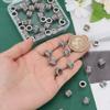 SOFPLATE Antique Silver Spacer Beads - 60 Pieces view 3