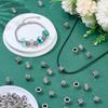 SOFPLATE Antique Silver Spacer Beads - 60 Pieces view 4