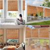 AYHSMNOU Blackout Bamboo Roller Shade view 2