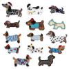 14 Dachshund Iron-On Patches view 1