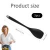 Silicone Cooking Spoon Set, 3 Pieces view 2