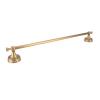 WGFOIP Antique Copper Bathroom Towel Bar, Retro Wall-Mounted Towel Holder for Home and Hotel, Single view 4