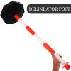 LIFKICH Warning Post with Fillable Base for Parking Barriers and Traffic Management view 4