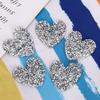 Naroote Heart-Shaped 4 cm Hotfix Rhinestone Application view 1