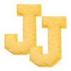 QUARKZMAN 2 Pcs Letter-J Iron-On Chenille Patches view 1