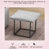 Stackable Ottoman and Sofa Bench, Waterproof Footstool for Home and Office view 4