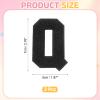 QUARKZMAN 2 Pack Letter-Q Chenille Iron-On Patches view 2
