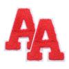 QUARKZMAN 2 Pcs Letter A Iron-On Chenille Letters view 1