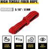 15 m Synthetic Winch Rope, 7,700 lb Breaking Strength, SUV Replacement view 2