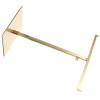 SHERCHPRY Adjustable Gold-Tone Metal Handbag Organizer Stand view 1
