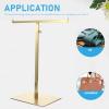 SHERCHPRY Adjustable Gold-Tone Metal Handbag Organizer Stand view 4