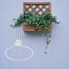 MOBUTOFU 2-Piece Iron Soccer Wall Mount, White view 4